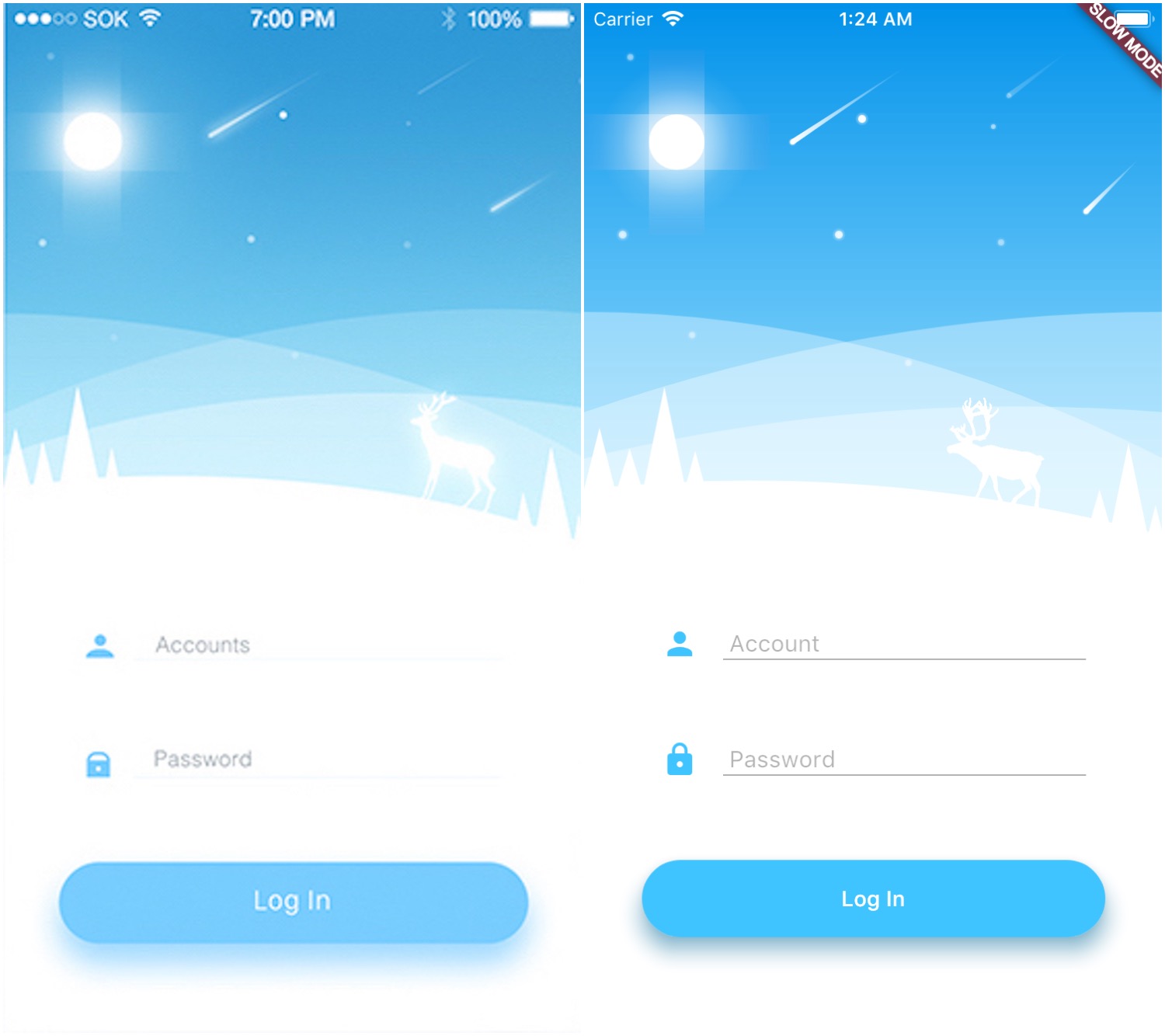 Comparison - Flutter Animation Login - HD Wallpaper 