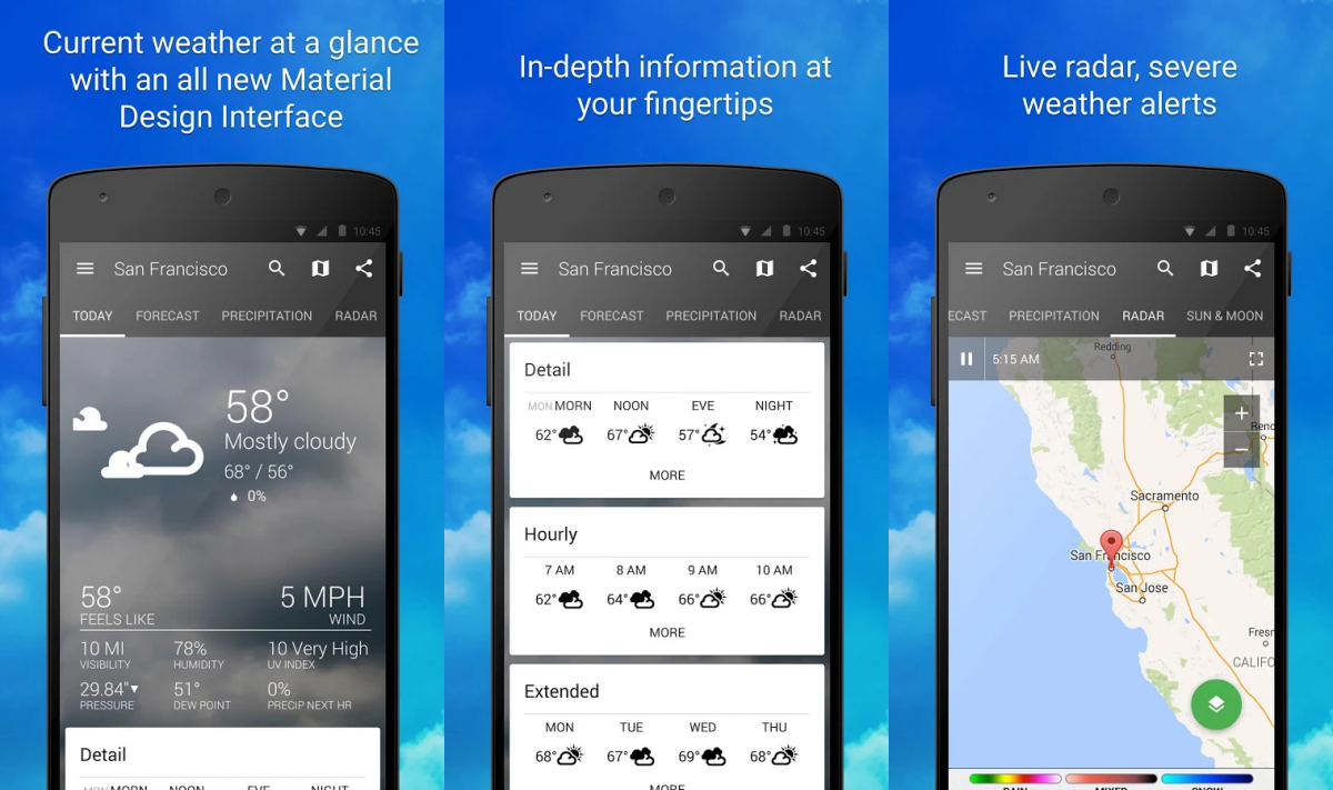 Best Weather Android App 2018 - HD Wallpaper 