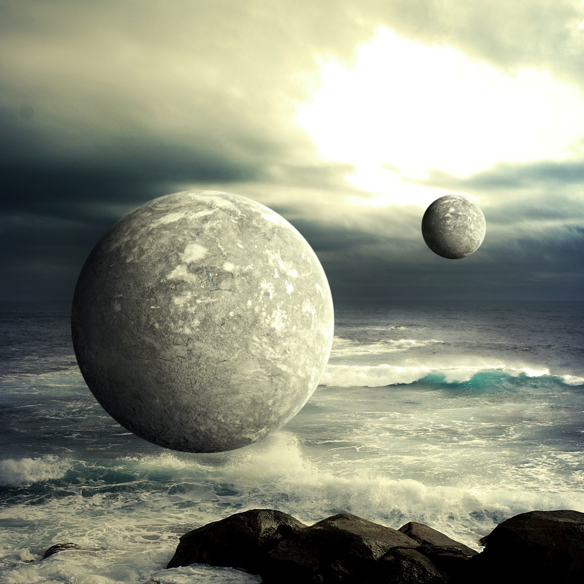 2000 X 2000 Wallpapers - Bombarded By Empty Air - HD Wallpaper 