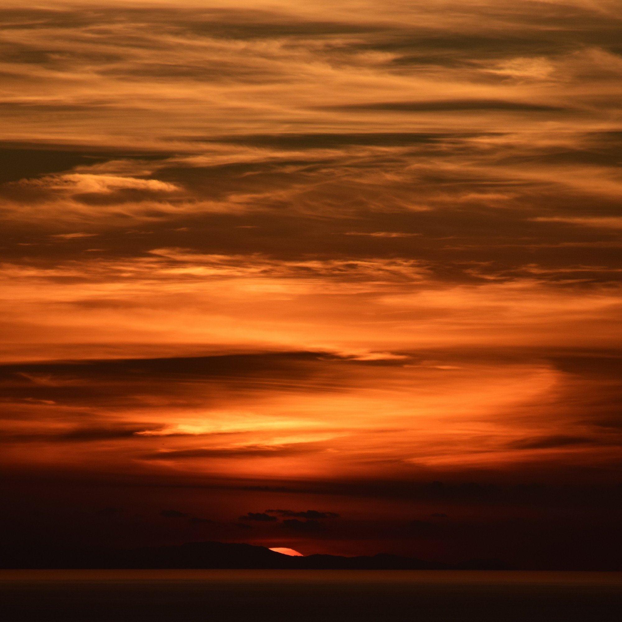 Clouds, Sunset, Sky - Sunset - HD Wallpaper 