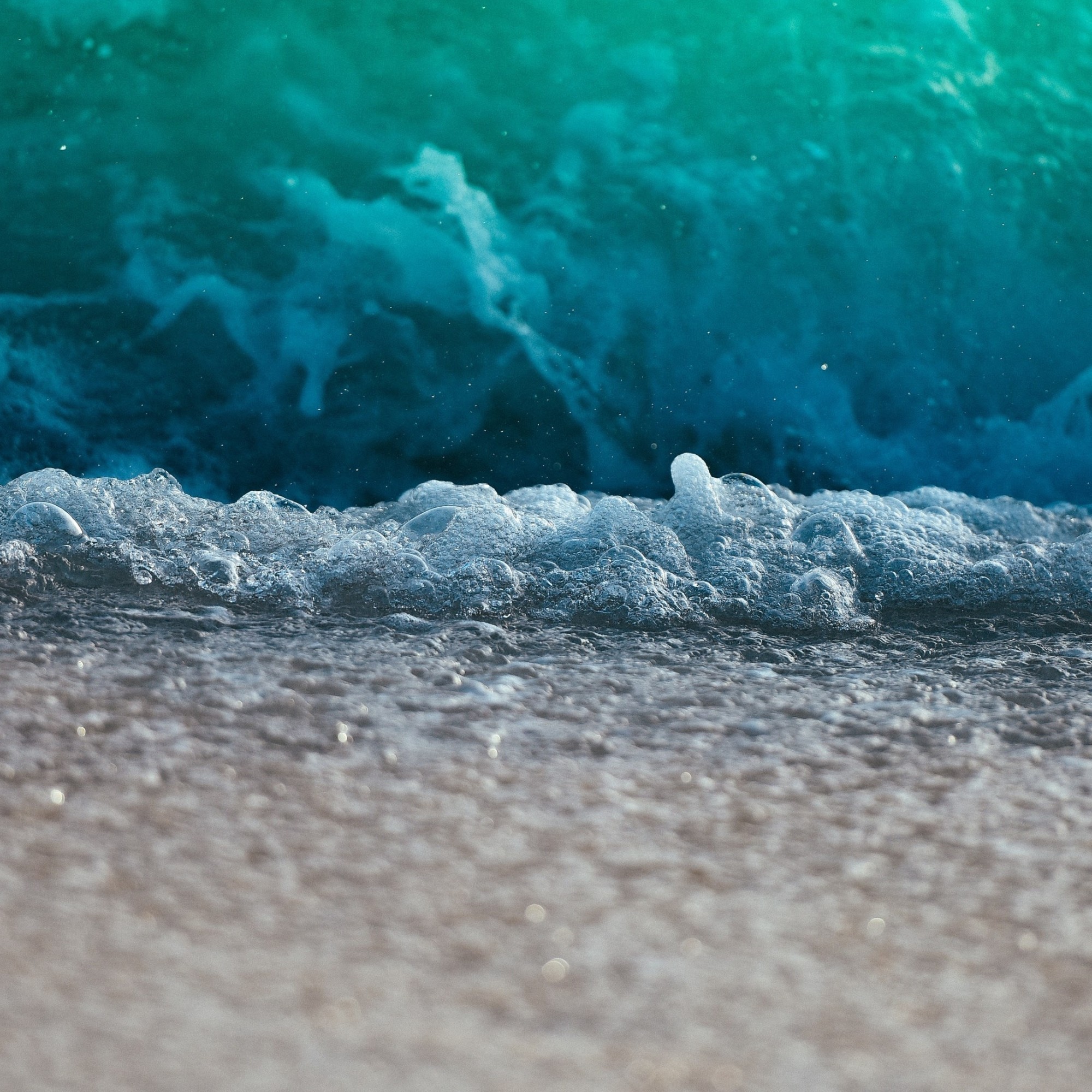 Maldives, Ocean, Blue, Foam - 5120 X 2160 - HD Wallpaper 