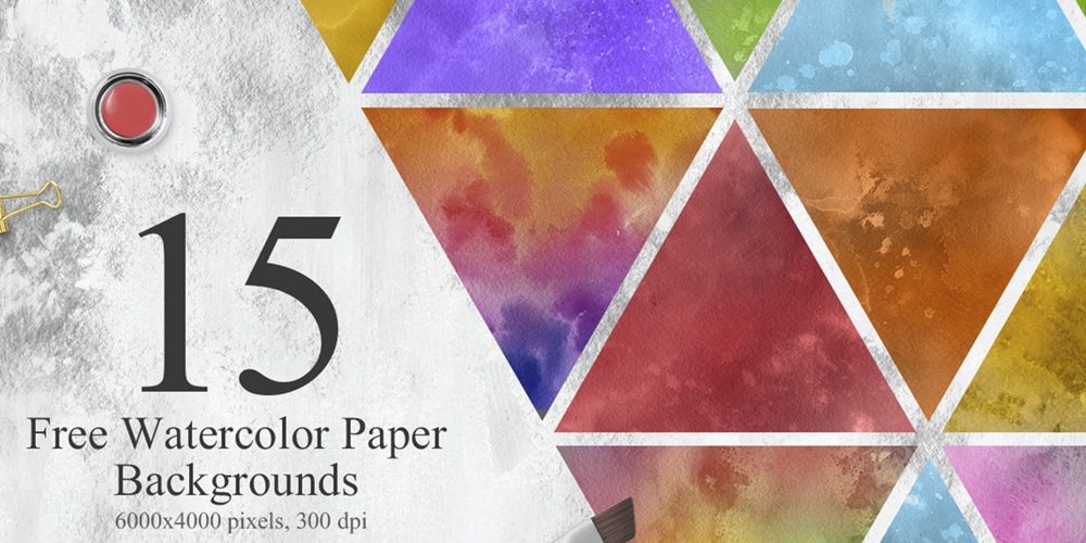 Free Watercolor Paper Backgrounds - Paper Design Backgrounds - HD Wallpaper 