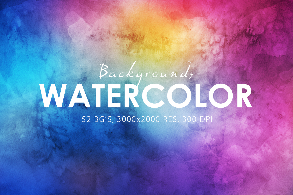 Hi Res Watercolor Background - HD Wallpaper 