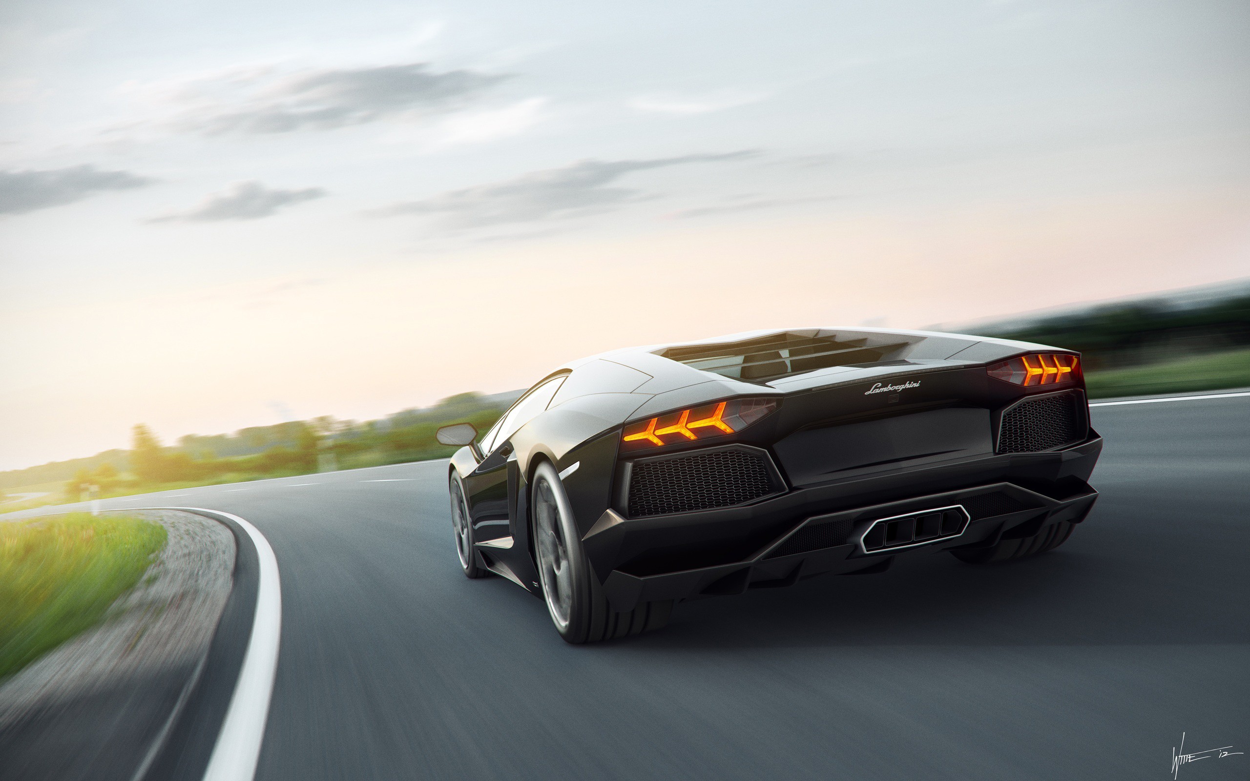 Lamborghini Aventador Wallpaper 4k - HD Wallpaper 