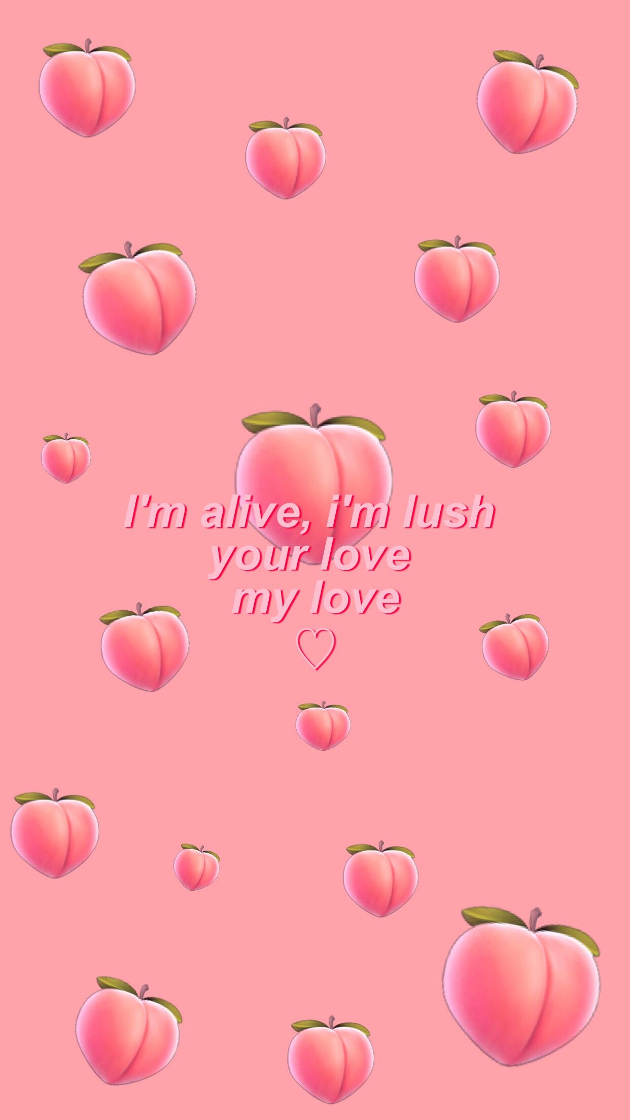 Kawaii Aesthetic Peach Background - HD Wallpaper 