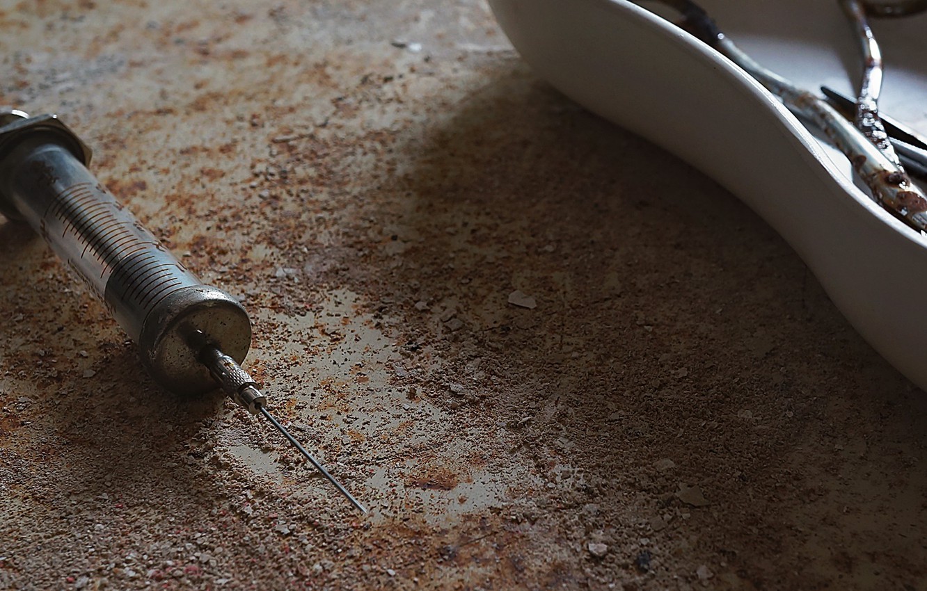Photo Wallpaper Macro, Background, Syringe - Floor - HD Wallpaper 