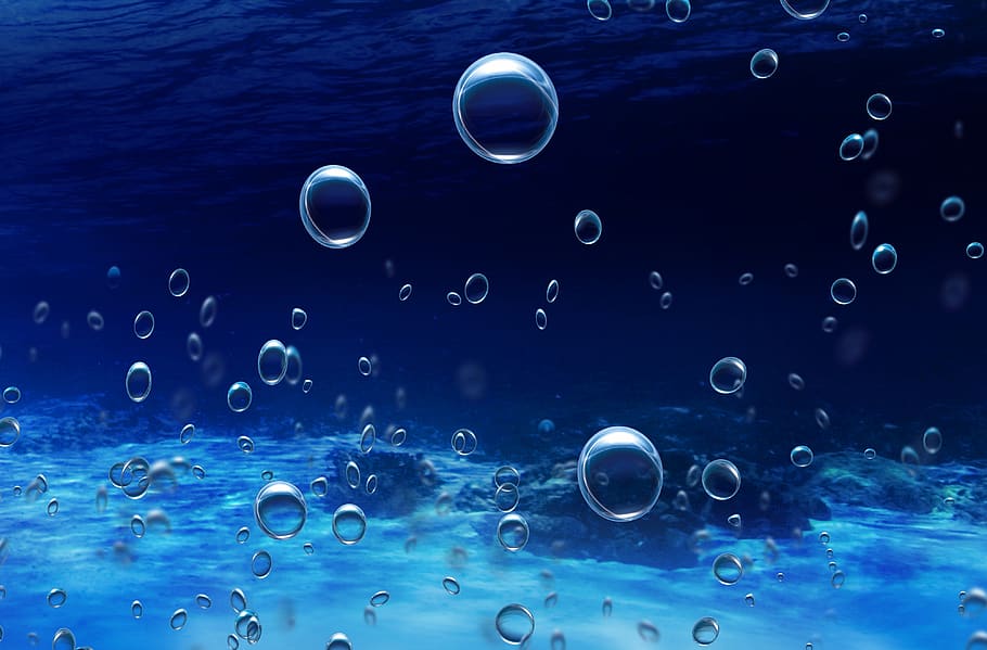 Texture, Aquatic, Bubble, Bubbles, Water, Background, - Electric Water - HD Wallpaper 