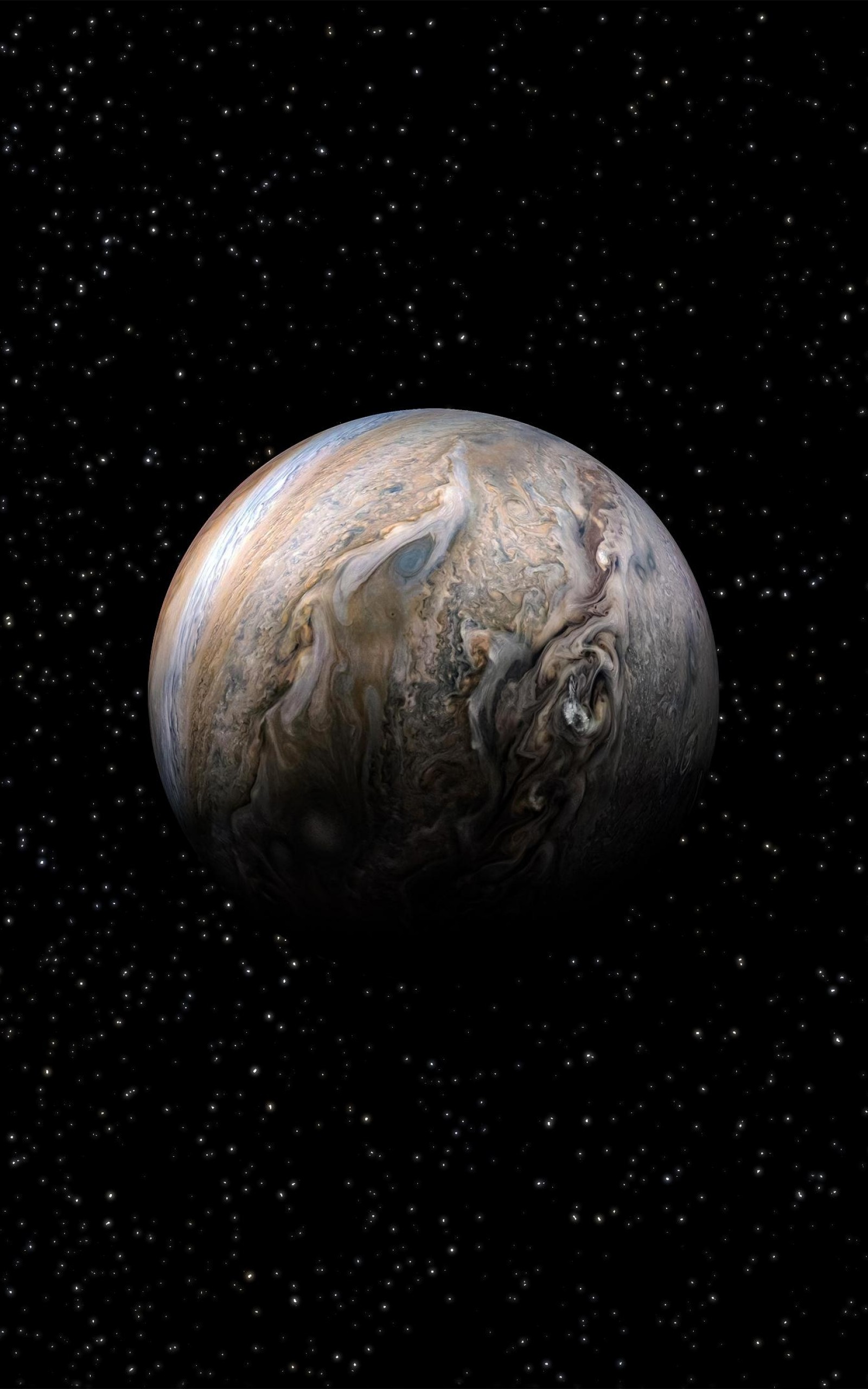 Jupiter, Galaxy, Stars, Planet - Kevin M Gill Nasa Jpl Caltech Swri Msss - HD Wallpaper 