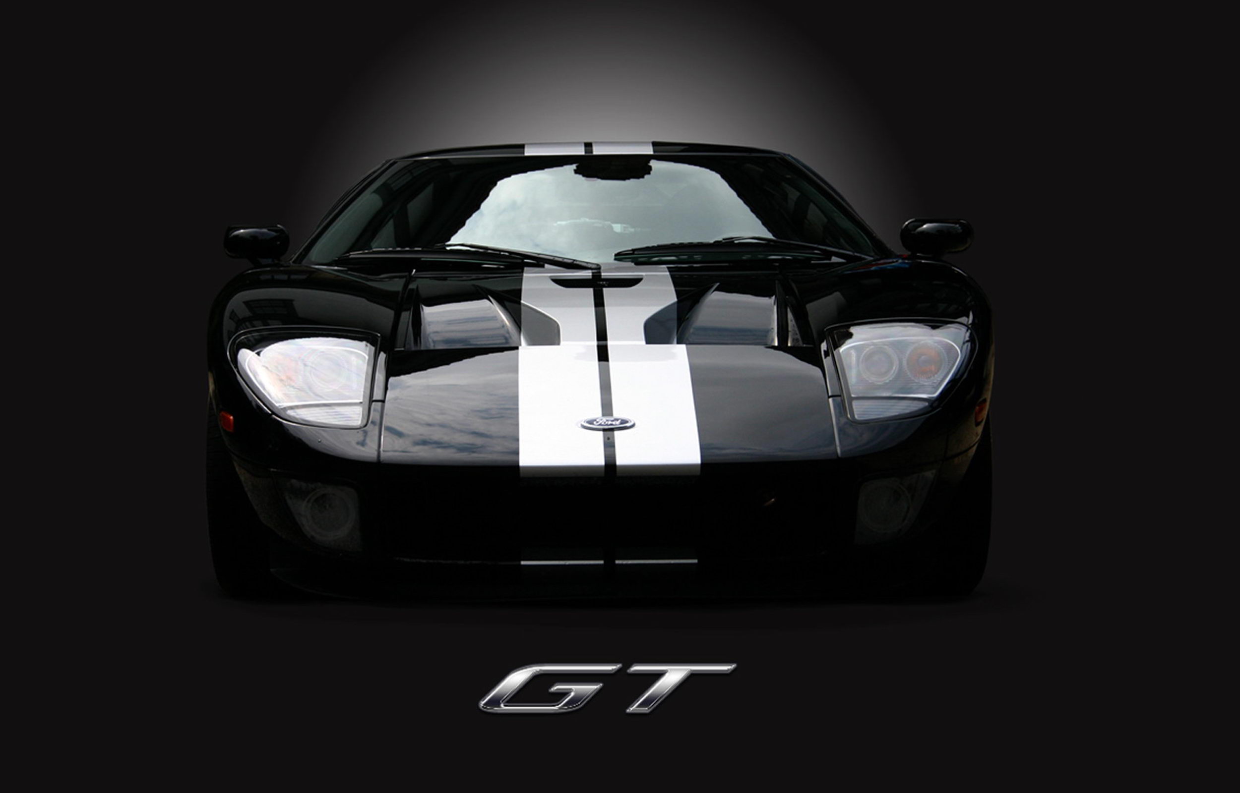 Ford Gt Black - Fondos De Pantalla De Ford Gt Full Hd - HD Wallpaper 