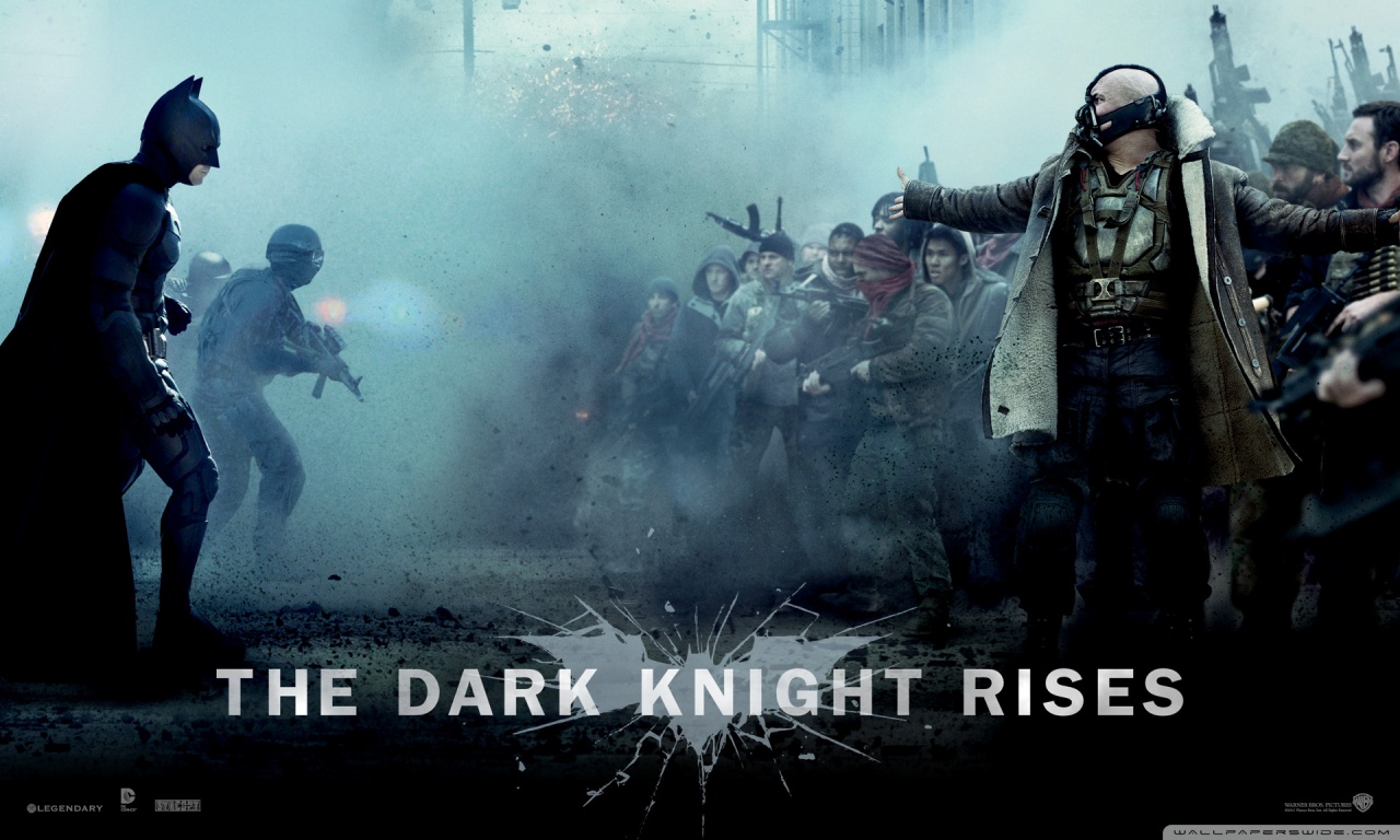 High Resolution Batman The Dark Knight Rises - HD Wallpaper 