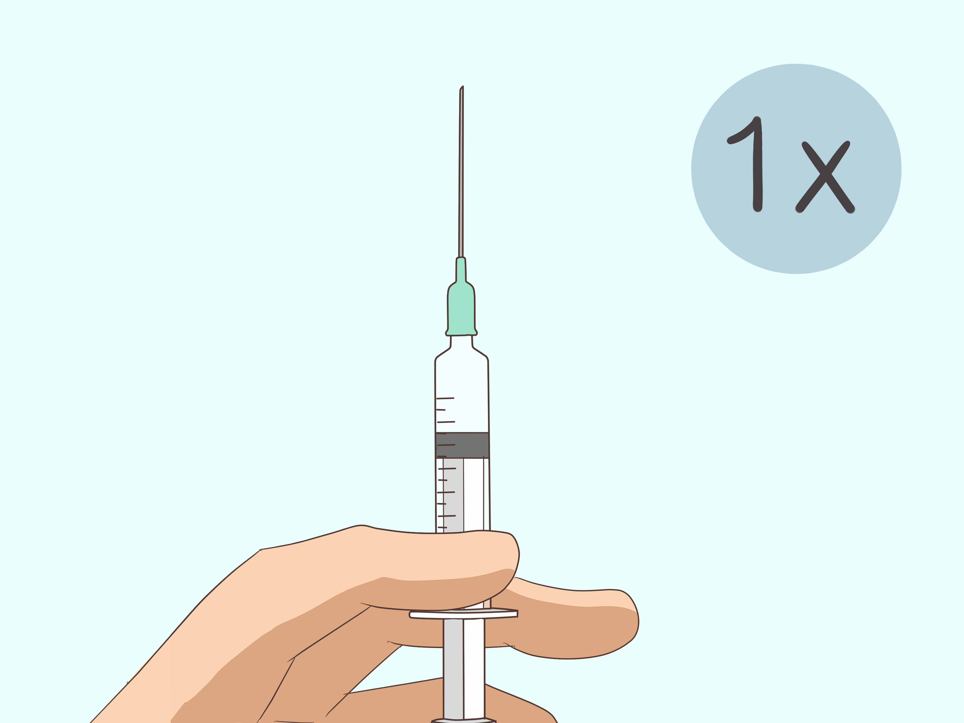 Image Titled Give A B12 Injection Step - Hand - HD Wallpaper 