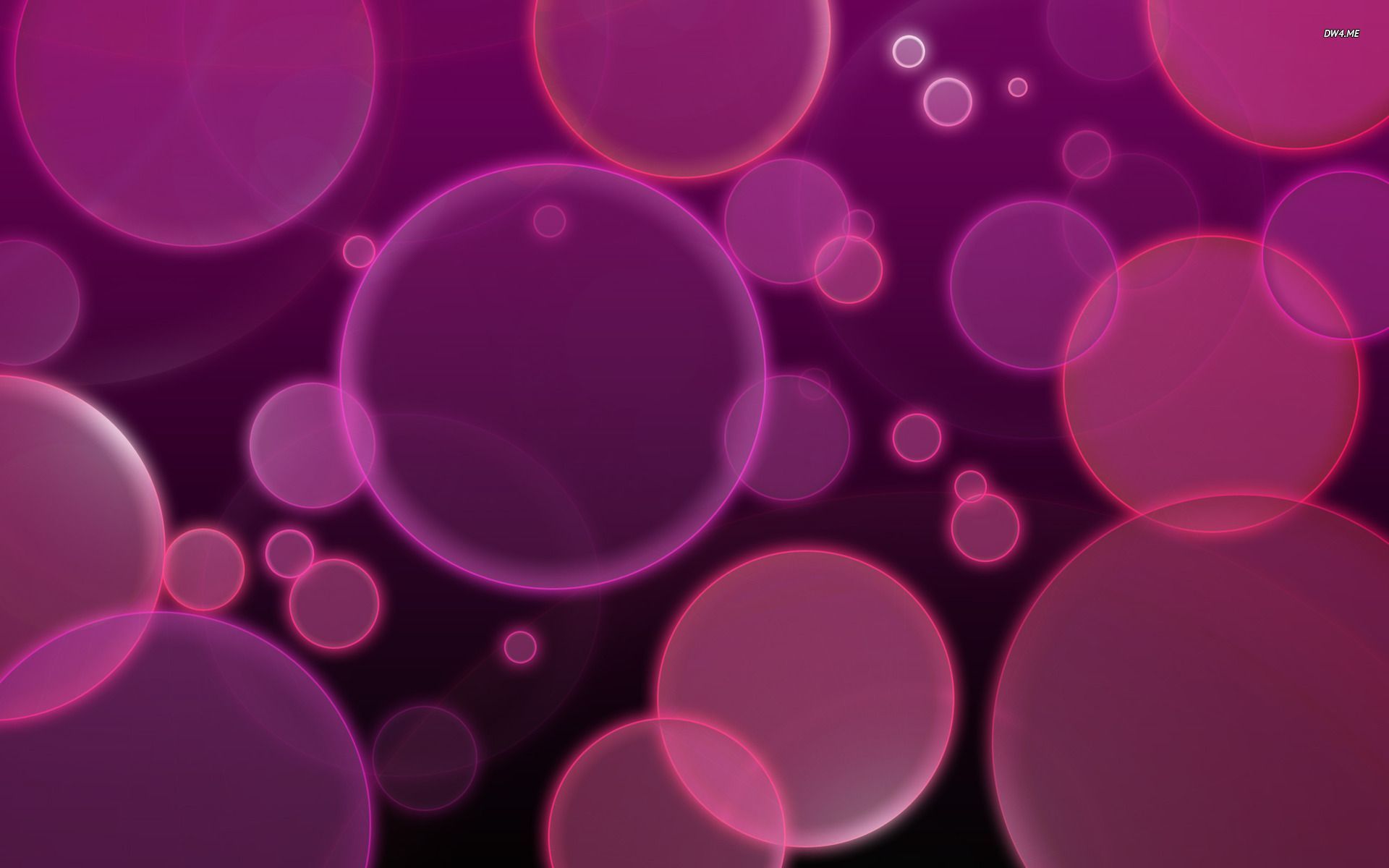Preview Pink Bubble Image By Darshana Jankovic - Purple Bubbles Background - HD Wallpaper 