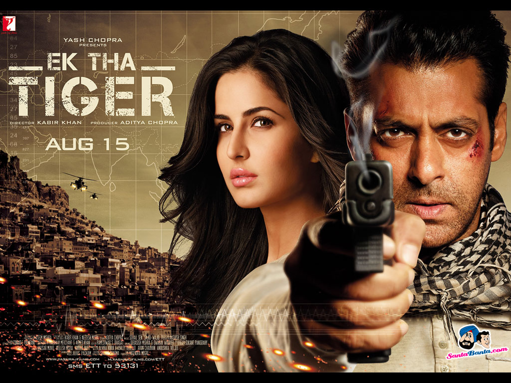 Salman Khan Katrina Kaif Ek Tha Tiger - Ek Tha Tiger Hd - HD Wallpaper 