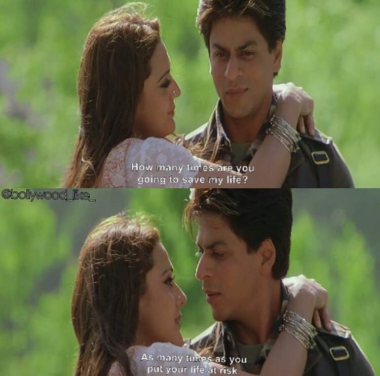 Veer Zaara Wallpaper Wp4401857 - Veer Zaara Quotes In English - HD Wallpaper 