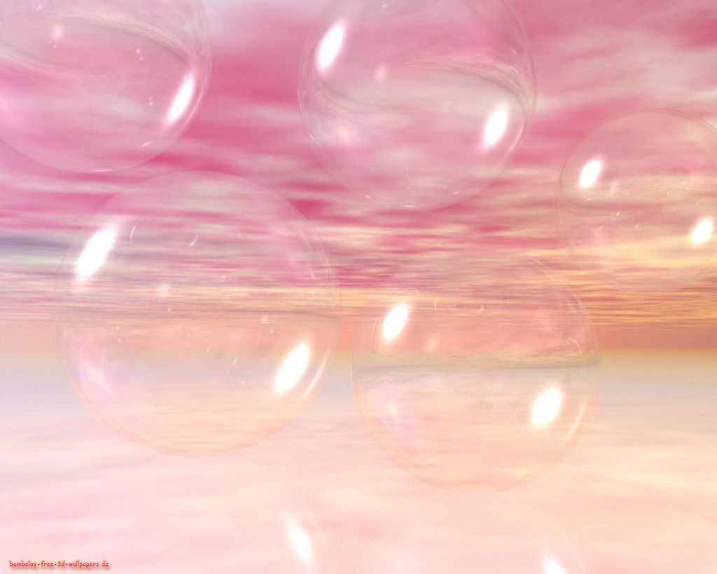 Beautiful Pink Bubble Wallpapers Hdq Cover - Aesthetic Pink Bubbles - HD Wallpaper 