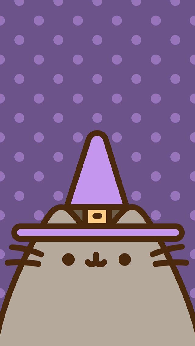 Pusheen Wallpaper Halloween - HD Wallpaper 