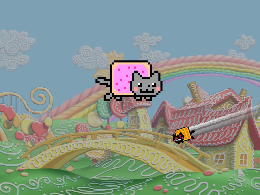 Nyan Cat - HD Wallpaper 
