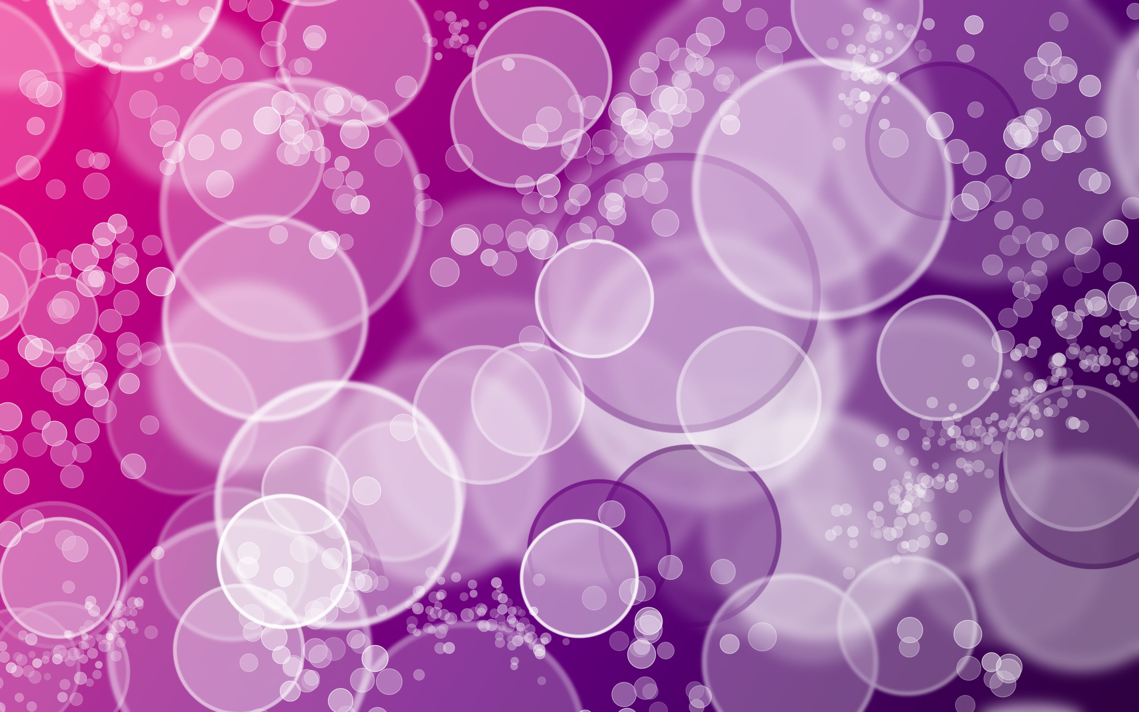 Purple Bubbles - HD Wallpaper 