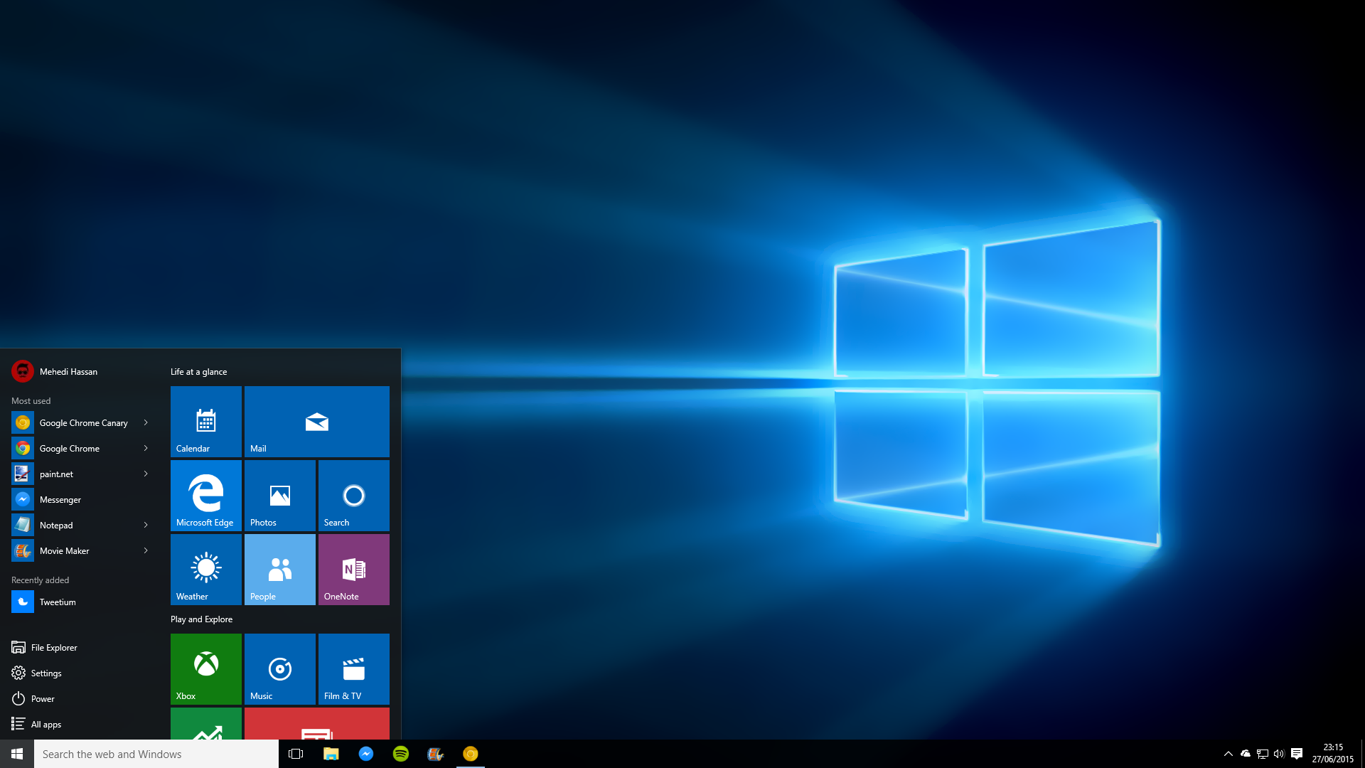 Windows 10 Home Escritorio - HD Wallpaper 