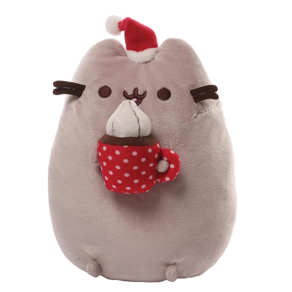 Christmas Pusheen Plush - HD Wallpaper 
