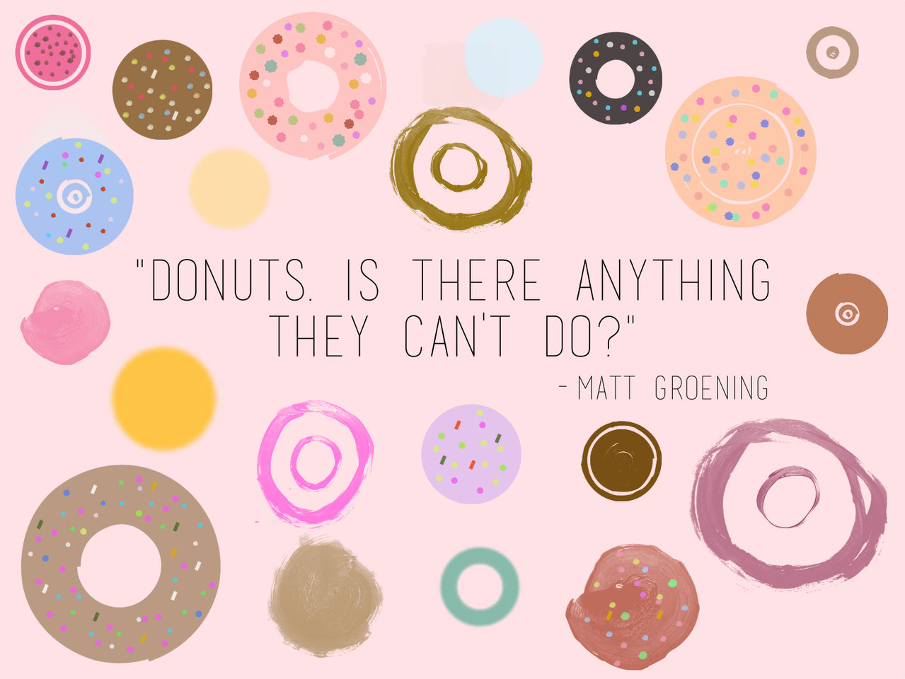 Donut Desktop Background - HD Wallpaper 
