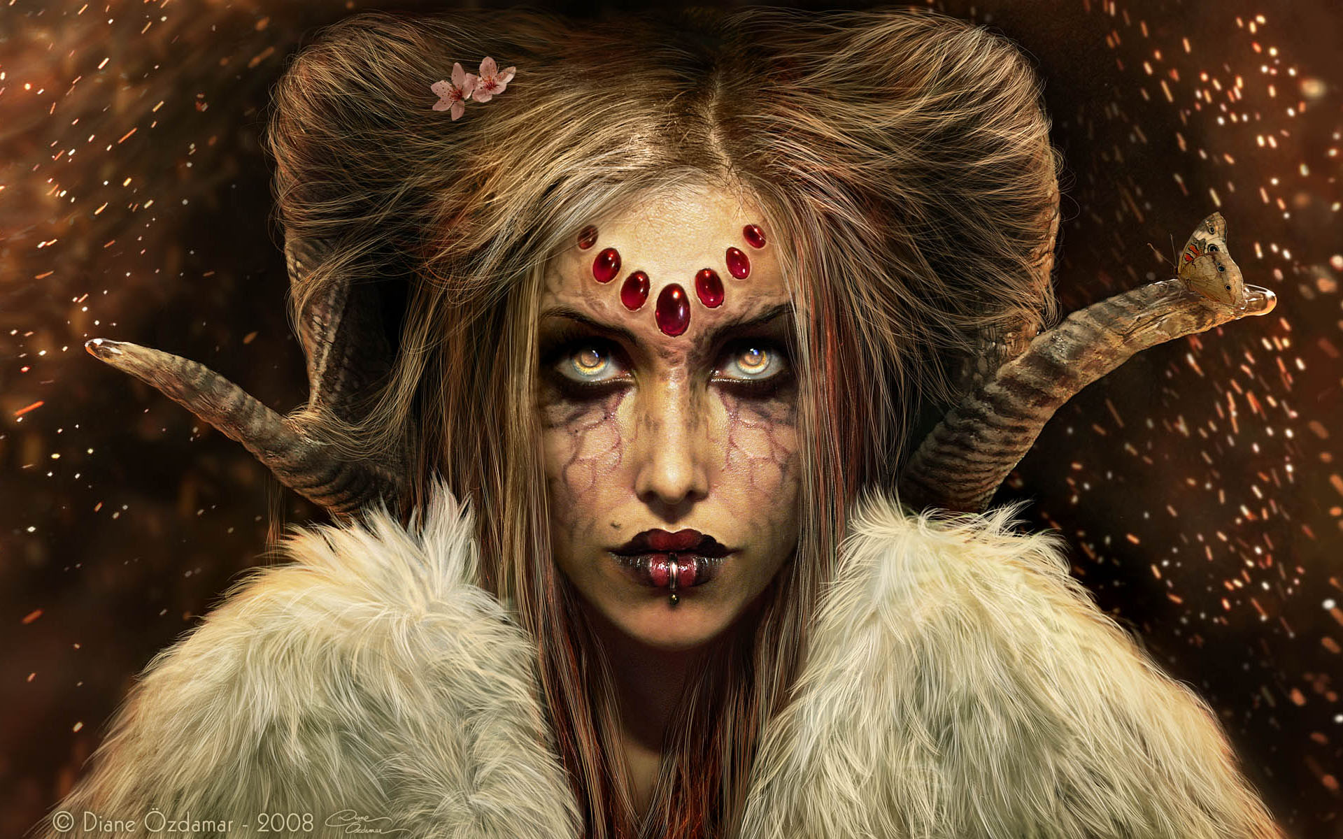 Demon Woman Make Up - 1920x1200 Wallpaper - teahub.io