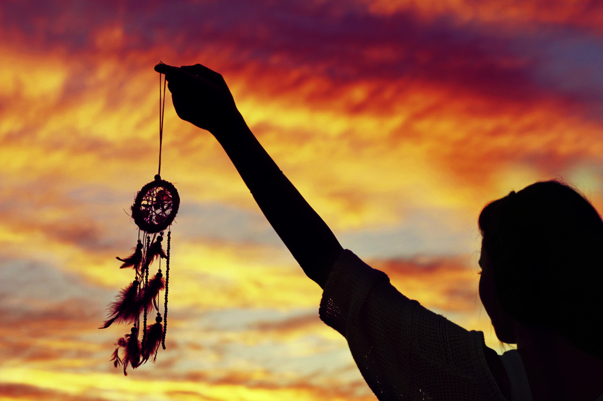 Girl, Dream, And Dreamcatcher Image - Catch Your Dreams Hd - HD Wallpaper 