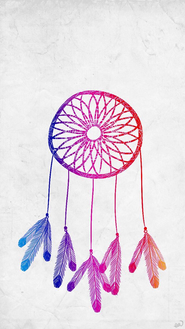 Ombre Blue Dreamcatcher Dream Catcher Tumblr Iphone - Independence Day Vector India - HD Wallpaper 