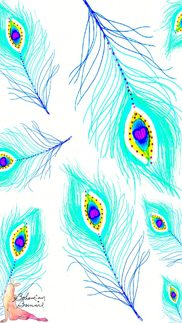 Peacock Feather Wallpaper For Iphone - Peacock Feather Iphone Wallpaper Hd - HD Wallpaper 