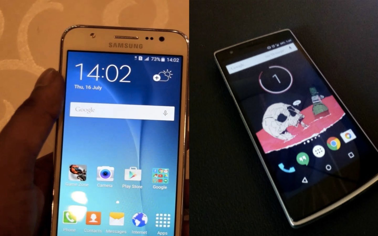 Note 2 Vs J7 - HD Wallpaper 