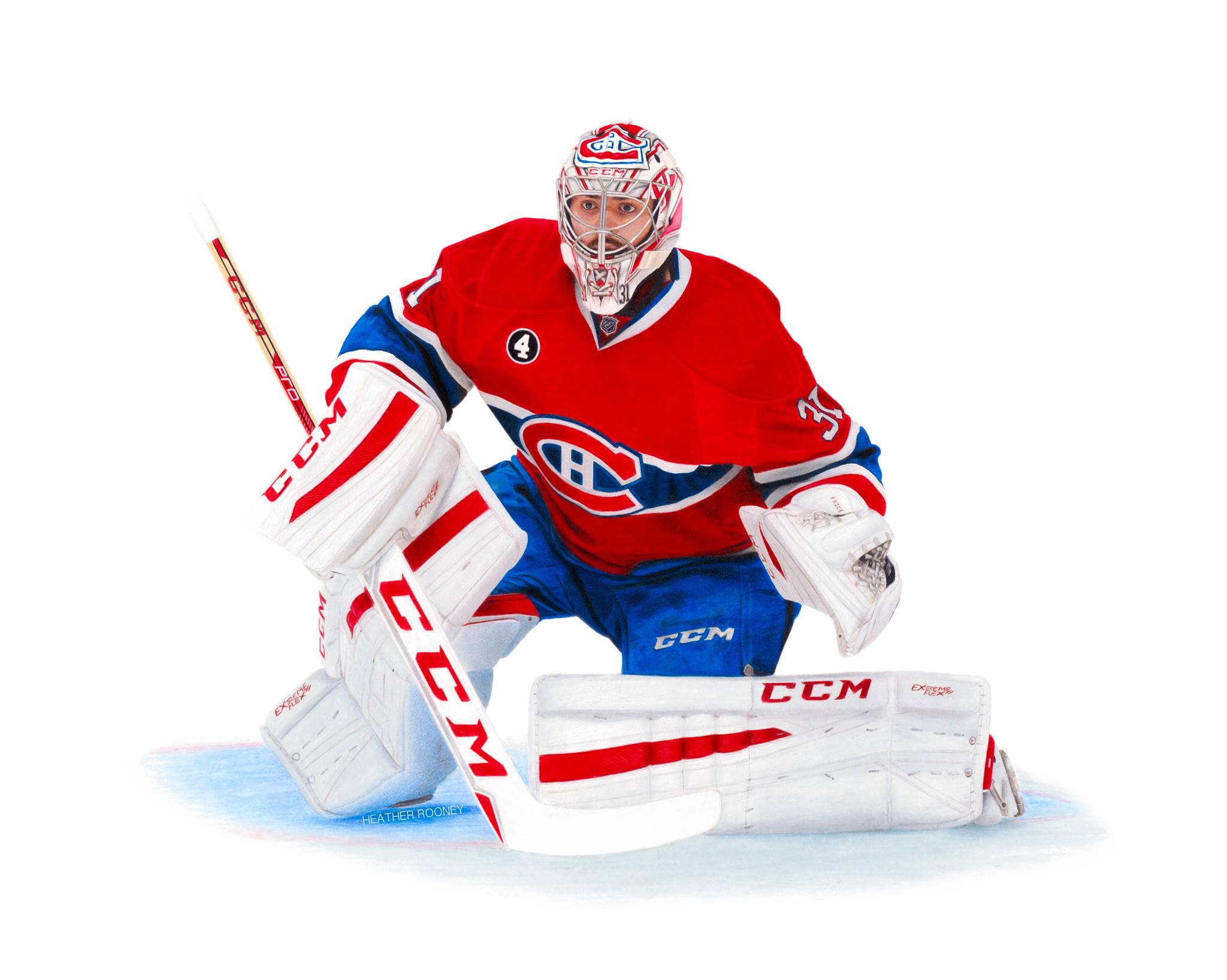 Drawing Carey Price Realistic Color Pencil Colored - Carey Price Drawing Heather - HD Wallpaper 