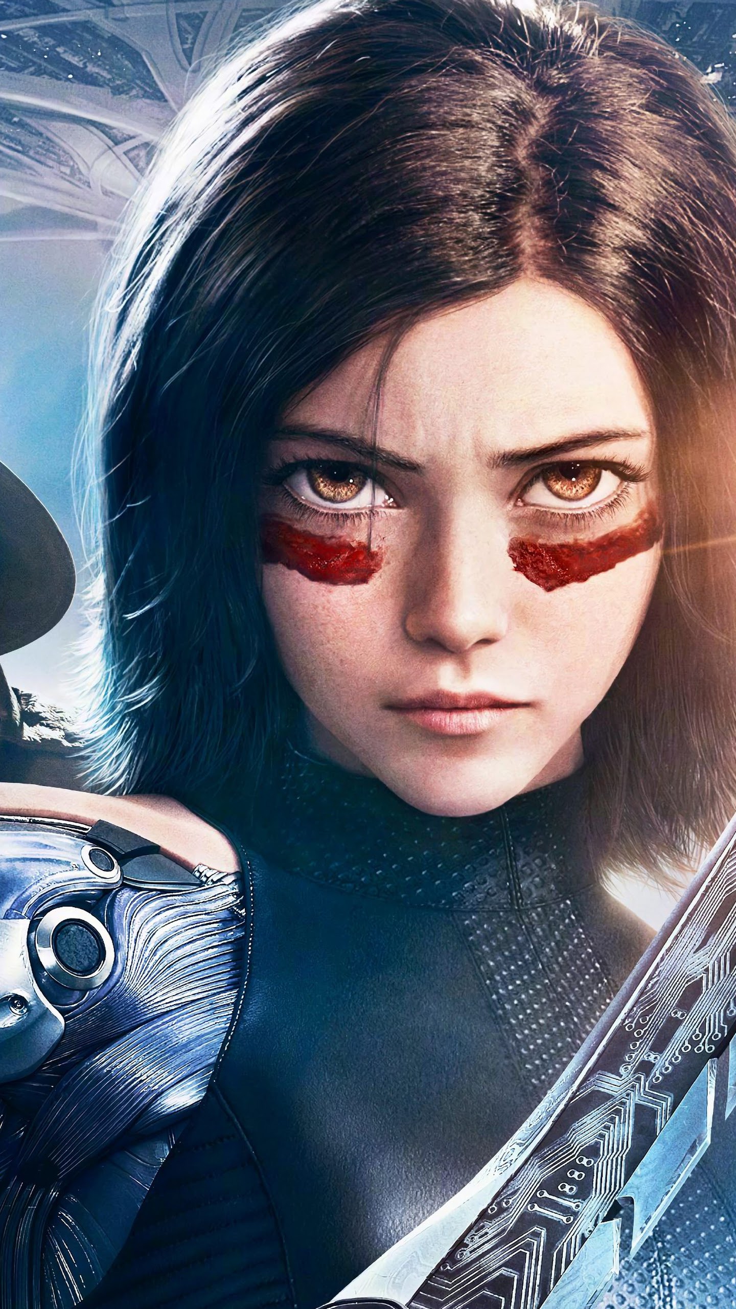 Battle Angel, Movie, Characters, 4k, - Alita Battle Angel Wig - HD Wallpaper 