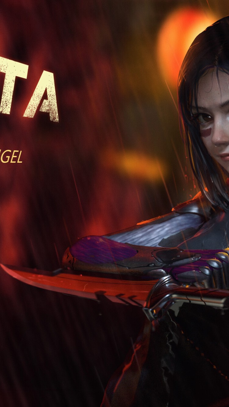 Alita Battle Angel Poster - HD Wallpaper 