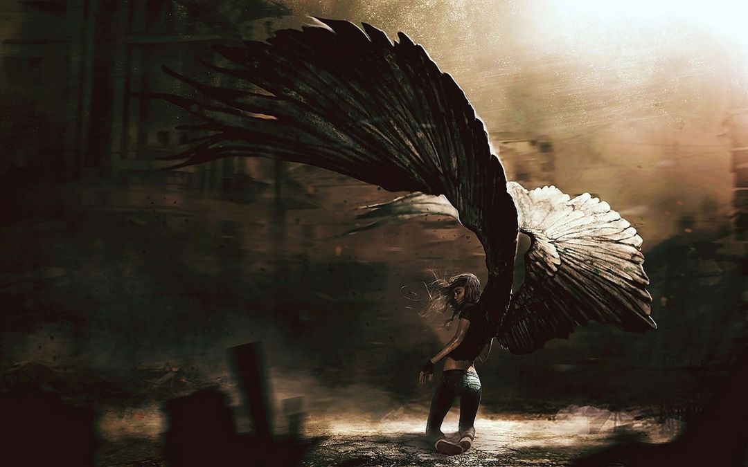 Angel Has Fallen - Fallen Angel - HD Wallpaper 