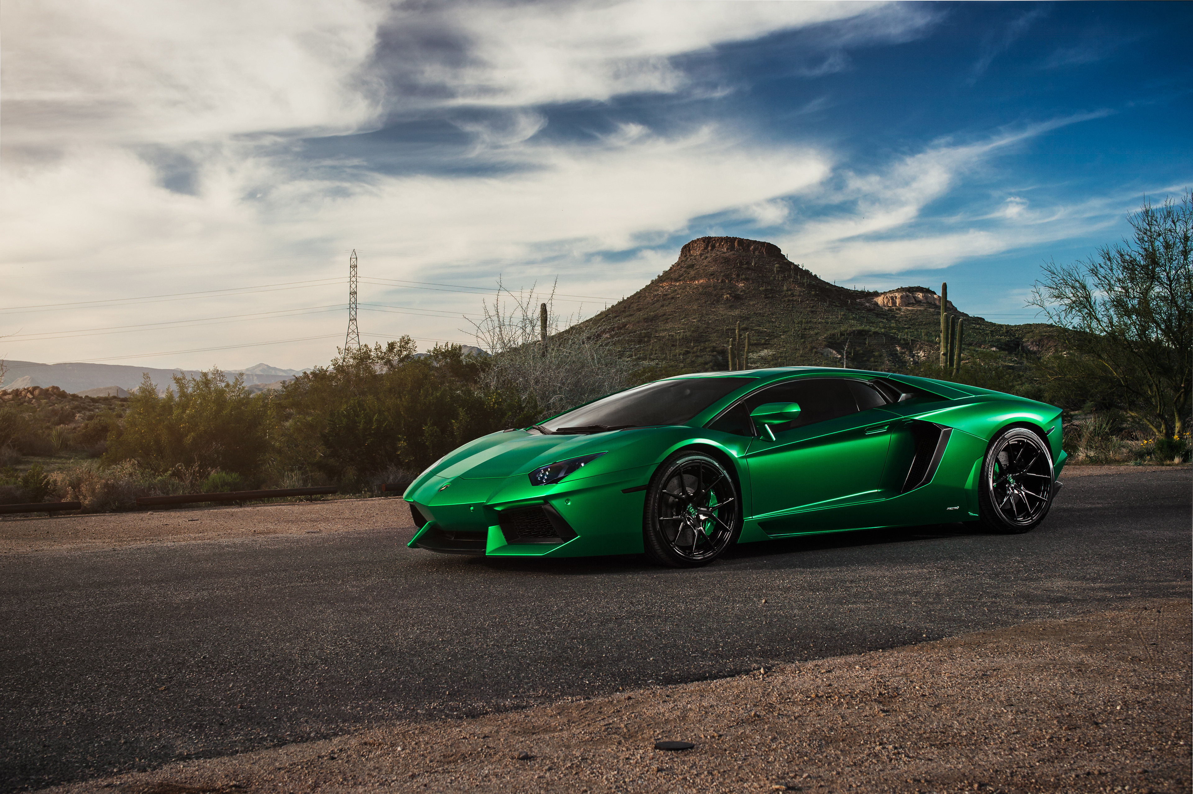 Lamborghini Aventador 4k - HD Wallpaper 