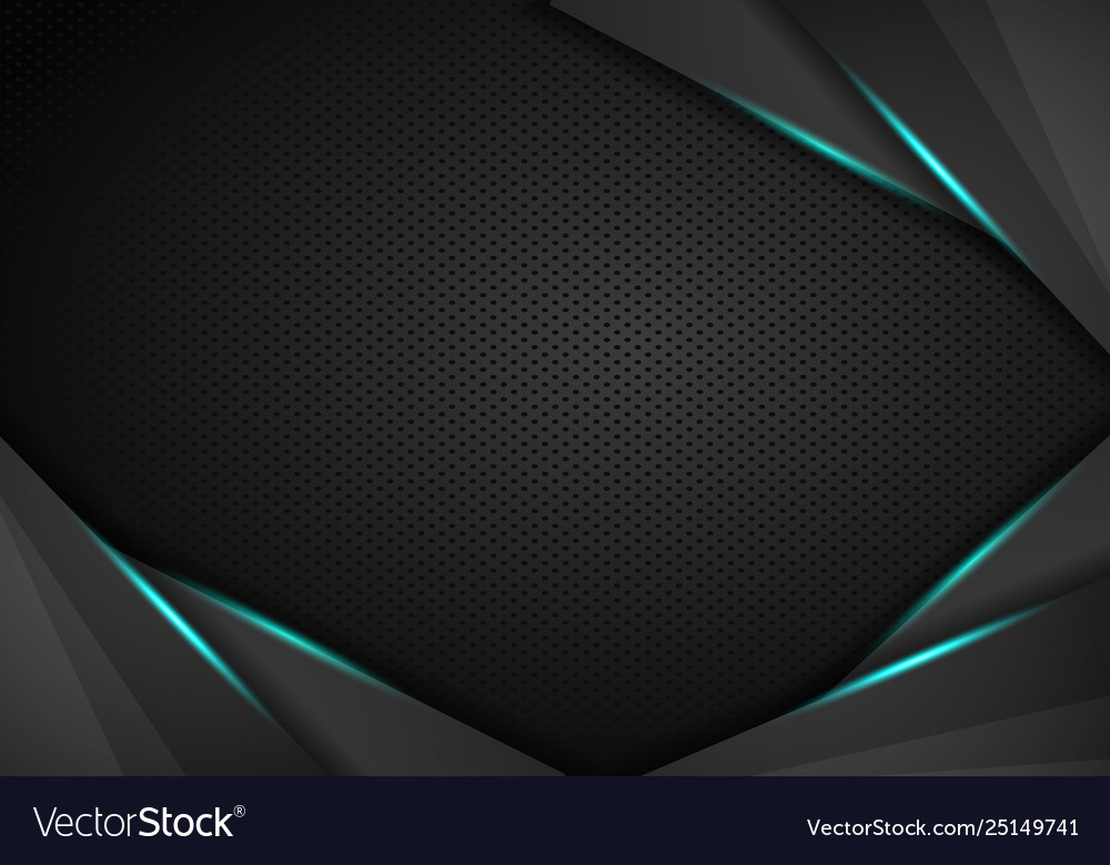Modern Design Blue Black Background - HD Wallpaper 