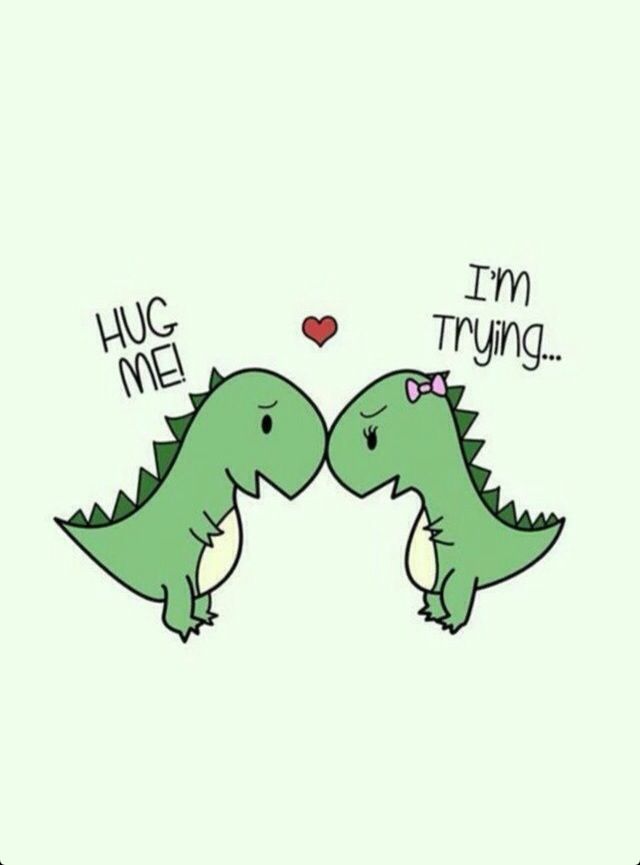 Hug Me I M Trying Dinosaurs - HD Wallpaper 