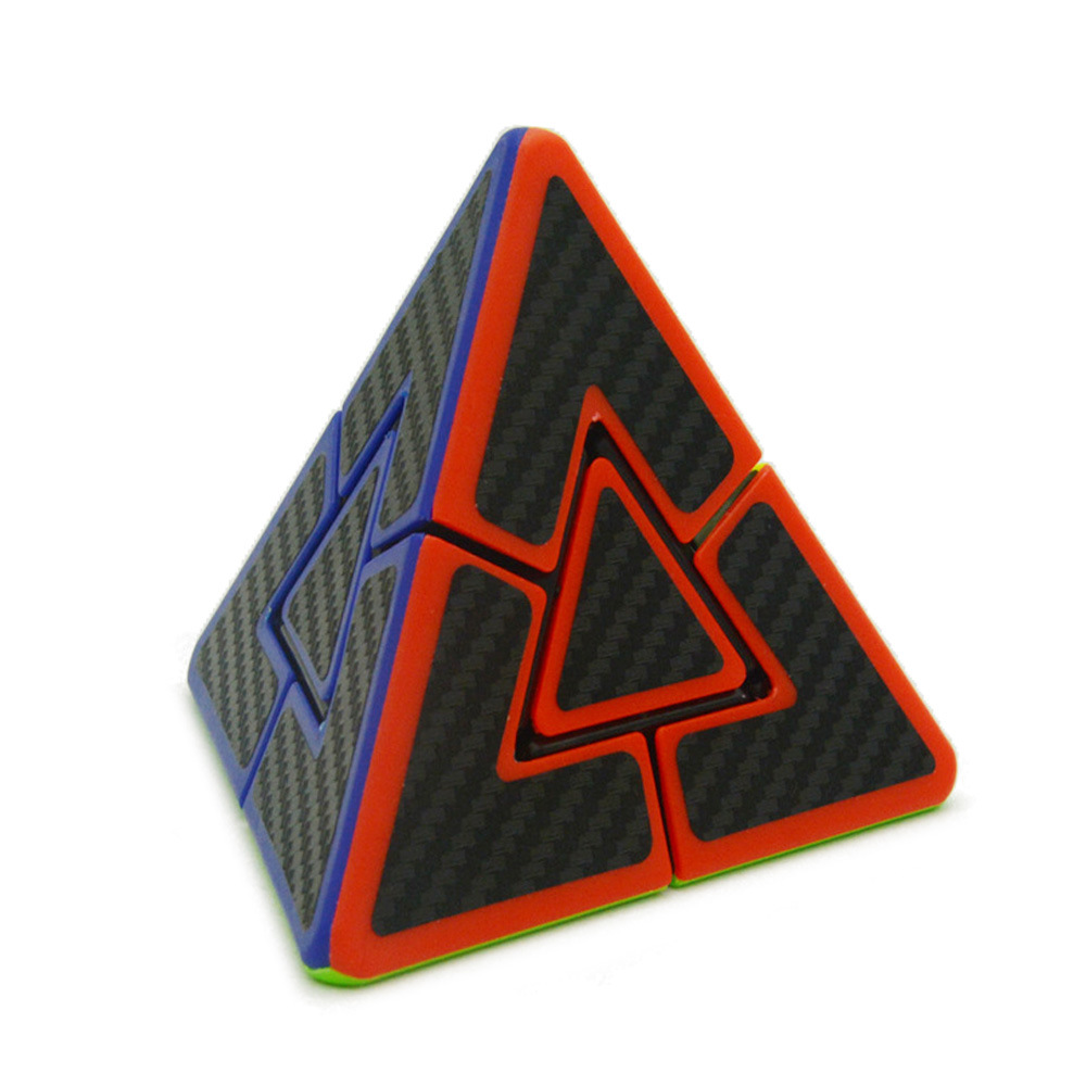 Etiqueta De Fibra De Carbono Triângulo 2x2x2 Pirâmide - Triangle Cube - HD Wallpaper 