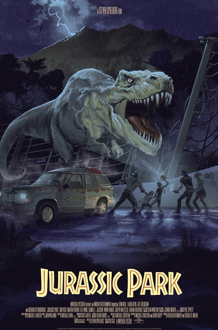 Jurassic Park Wallpaper Dinosaurs - Poster Jurassic Park - HD Wallpaper 