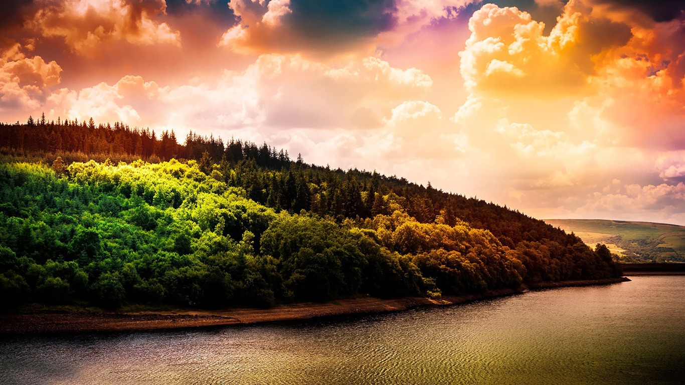 Beautiful Dusk-best Scenery Hd Wallpaper2013 - Full Screen Laptop Wallpaper Hd - 1366x768 Wallpaper Beautiful Dusk-best Scenery Hd Wallpaper2013 - Full Screen Laptop Wallpaper Hd - 1366x768 Wallpaper
