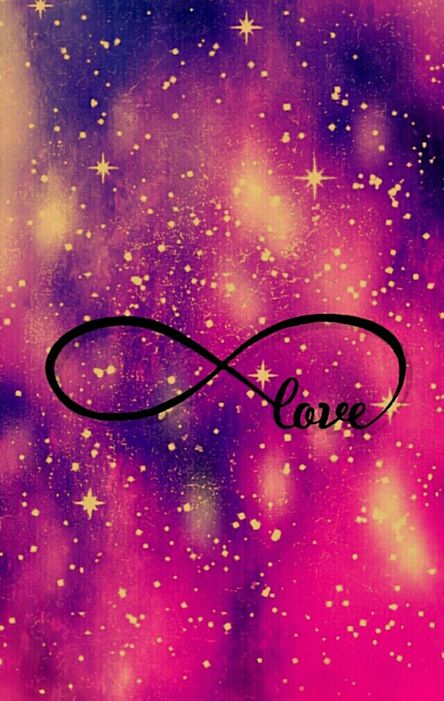 Background, Galaxy, And Infinite Image - Love Wallpaper Galaxy Infinity -  640x1010 Wallpaper 