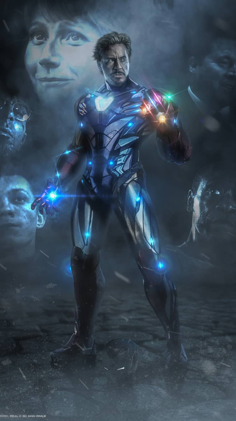 Iron Man Infinity Stones Endgame - HD Wallpaper 