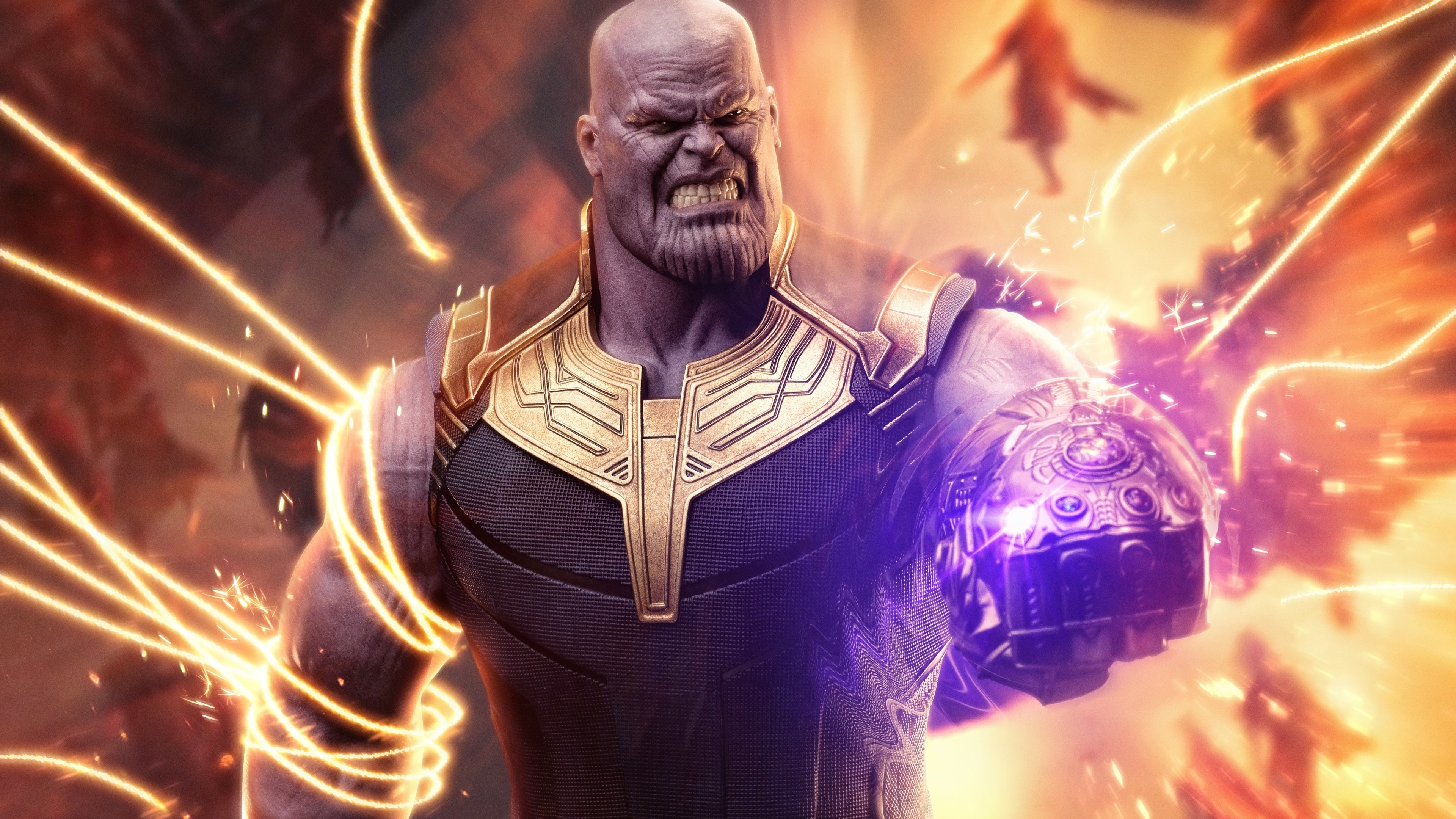 Thanos Wallpaper Full Hd - HD Wallpaper 