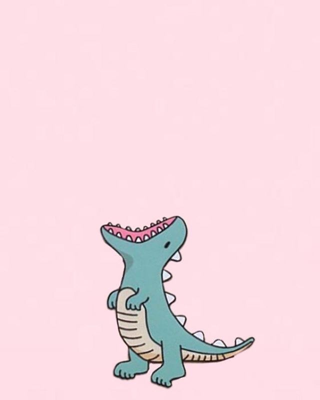 Cute Crocodile Iphone Wallpaper - Cartoon Wallpapers For Iphone - HD Wallpaper 