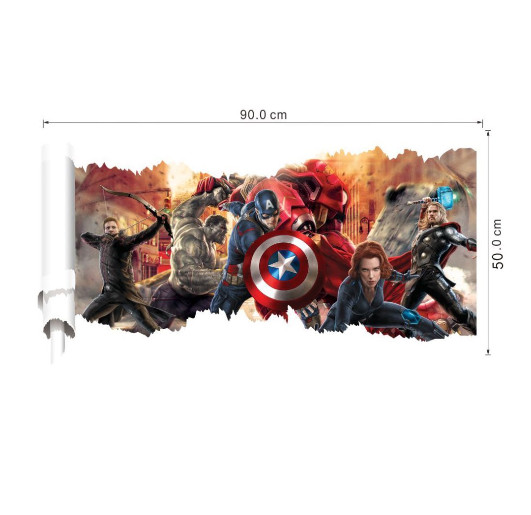 Avengers Wall - HD Wallpaper 