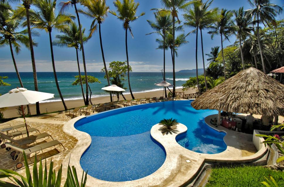 Beach Swimming Pool Wallpaper,pool Hd Wallpaper,swimming - Puntarenas Costa Rica Hotele - HD Wallpaper 