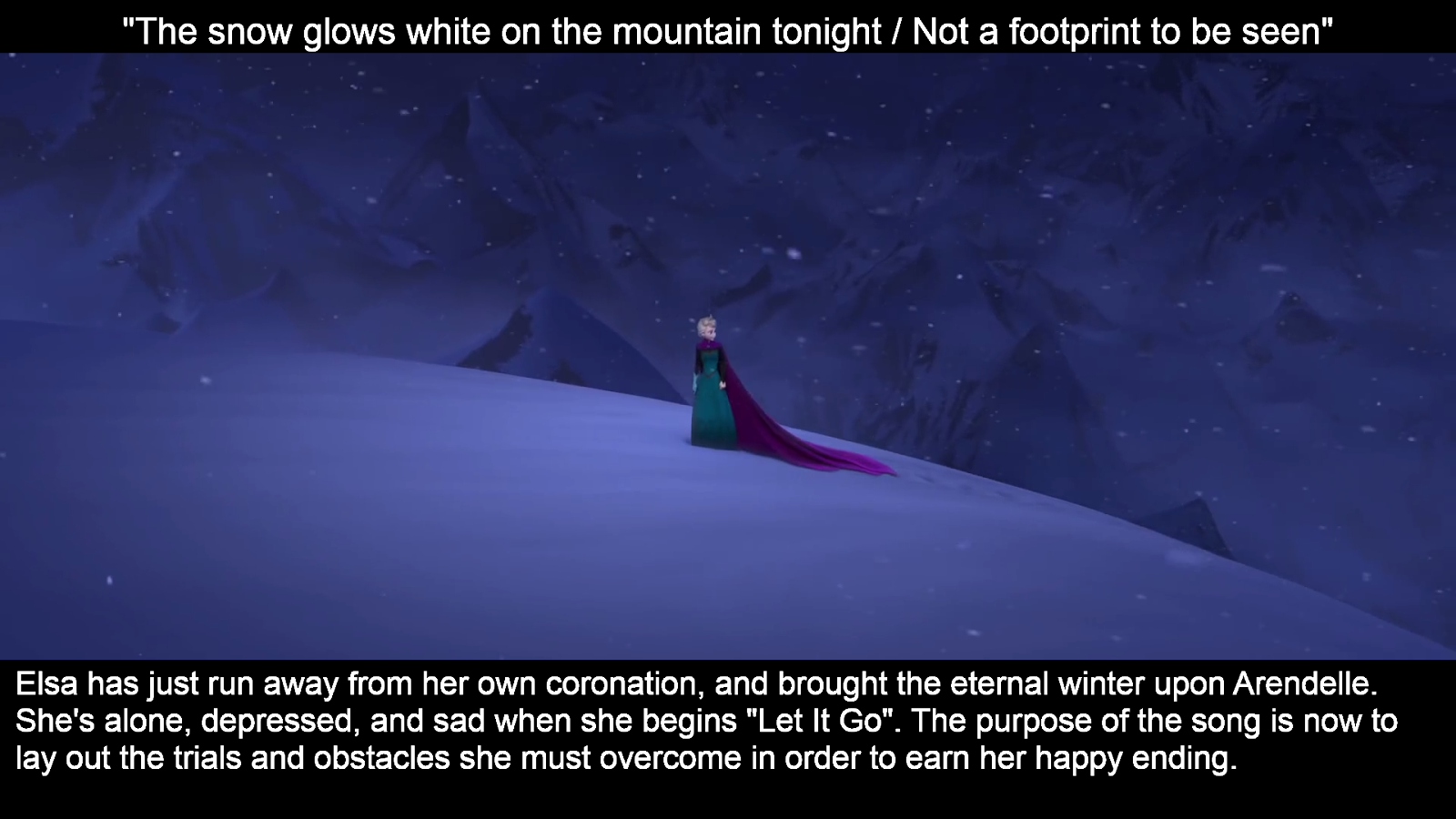 Let It Go Mountain - HD Wallpaper 