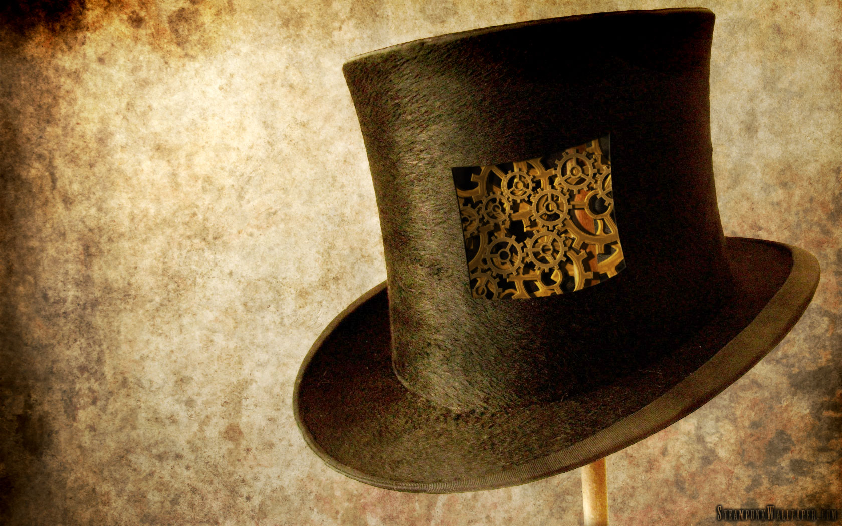 Steampunk Top Hat - HD Wallpaper 