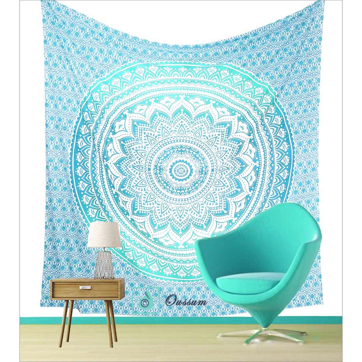 Mandala Tapestry Purple And Pink - HD Wallpaper 