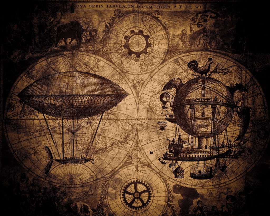 1000 Ideas About Steampunk Wallpaper On Pinterest - Victorian Steampunk Background - HD Wallpaper 